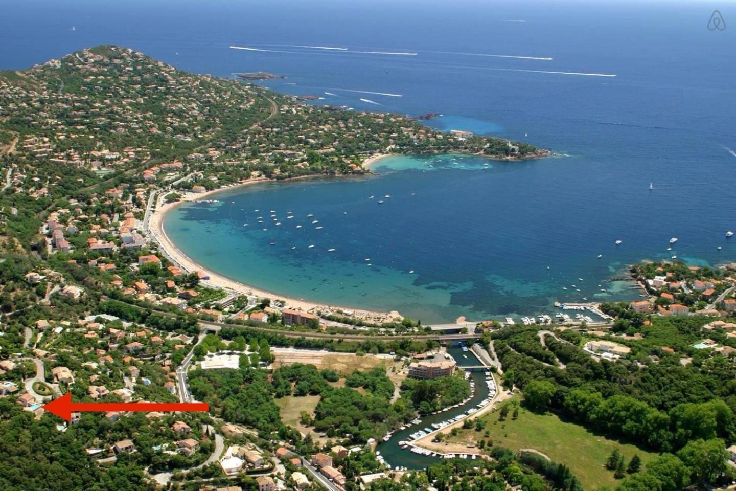 Villa Grand Baie Saint-Raphael (Var) Exterior foto